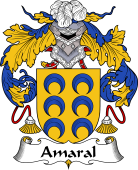 Portuguese Coat of Arms for Amaral