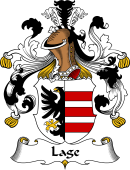 German Wappen Coat of Arms for Lage