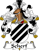 German Wappen Coat of Arms for Scherf