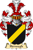 v.23 Coat of Family Arms from Germany for Herwegh