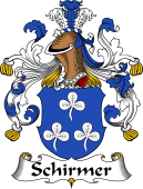 German Wappen Coat of Arms for Schirmer