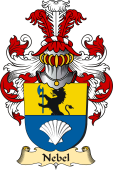 v.23 Coat of Family Arms from Germany for Nebel