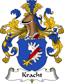 German Wappen Coat of Arms for Kracht