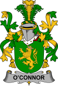 Irish Coat of Arms for Connor or O'Connor (Kerry)