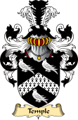 English Coat of Arms (v.23) for the family Temple