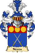 French Family Coat of Arms (v.23) for Neveu