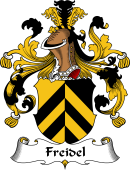 German Wappen Coat of Arms for Freidel