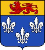 French Family Shield for Baudet