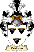 English Coat of Arms (v.23) for the family Waldron II