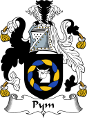 English Coat of Arms for Pym