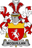 Irish Coat of Arms for McQuillan