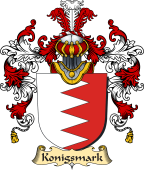 German Coat of Arms (v.25b) Konigsmark