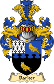 Irish Family Coat of Arms (v.23) for Barker (Tipperary)