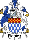 English Coat of Arms for the family Fleming