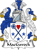 Scottish Coat of Arms for MacGuffock or MacGavock