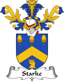 Coat of Arms from Scotland for Starke