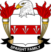 American Coat of Arms for Spaight