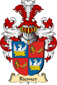 v.23 Coat of Family Arms from Germany for Riemer
