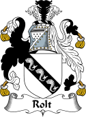 English Coat of Arms for the family Rolt