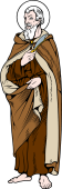Catholic Saints Clipart image: St Bartholomew
