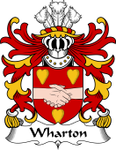 Welsh Coat of Arms for Wharton (Bishop of St. Asaph)