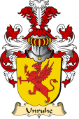 v.23 Coat of Family Arms from Germany for Unruhe