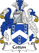 English Coat of Arms for Cotton