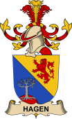 Republic of Austria Coat of Arms for Hagen (de Türnberg)
