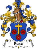 German Wappen Coat of Arms for Busse