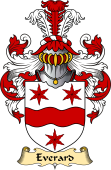 English Coat of Arms (v.23) for the family Everard
