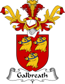Coat of Arms from Scotland for Galbreath