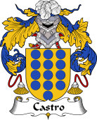 Portuguese Coat of Arms for Castro