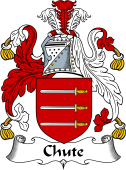 English Coat of Arms for the family Chute