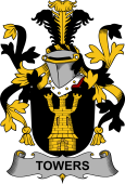 Irish Coat of Arms for Towers