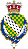 Families of Britain Coat of Arms Badge for: Sparks (England)