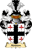 Scottish Family Coat of Arms (v.23) for Adinstoun or Adiston