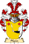 v.23 Coat of Family Arms from Germany for Pfann
