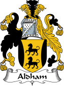 English Coat of Arms for the family Aldham