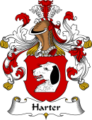 German Wappen Coat of Arms for Harter