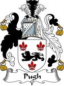 English Coat of Arms for the family Pugh