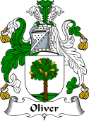 English Coat of Arms for Oliver