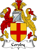 Scottish Coat of Arms for Corsby