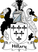 English Coat of Arms for Hillary