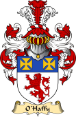 Irish Family Coat of Arms (v.23) for O'Haffy or Haughey