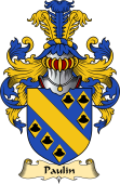 English Coat of Arms (v.23) for the family Pollen or Paulin