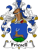 German Wappen Coat of Arms for Friesell