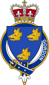 British Garter Coat of Arms for Gordon (Scotland)