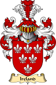 English Coat of Arms (v.23) for the family Ireland