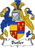 Irish Coat of Arms for Butler