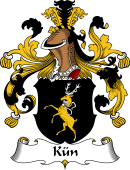 German Wappen Coat of Arms for Kün